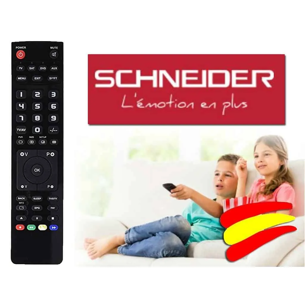 Mando para TV SCHNEIDER LD32-SCN06HB (V. 2) 1 SCHNEIDER