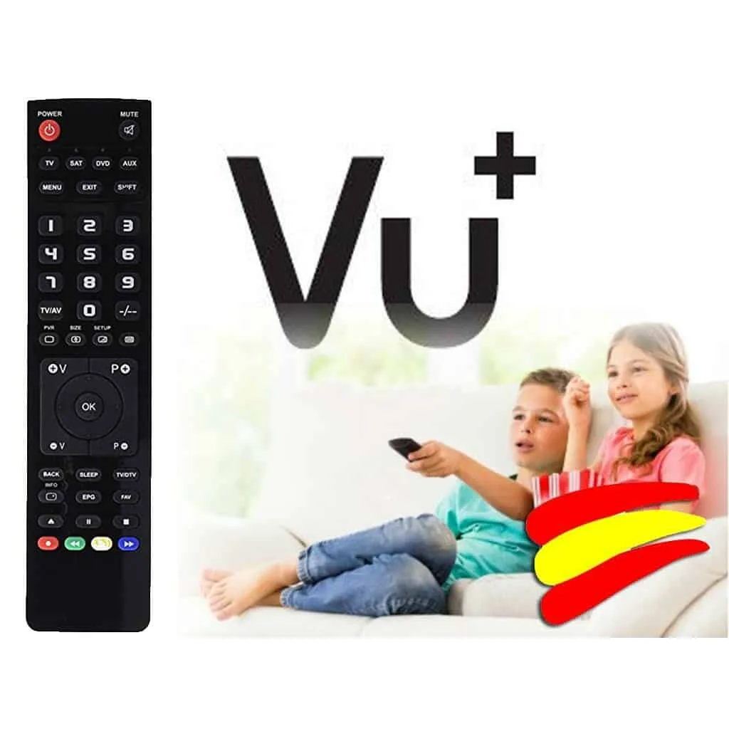 Mando para SAT/DTT VU+ ZERO 1 vuplus