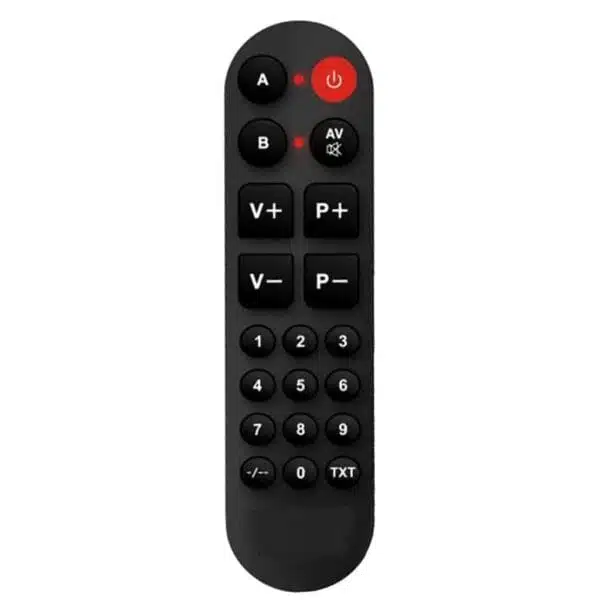 Mando a distancia copiador con funciones básicas y teclado numérico