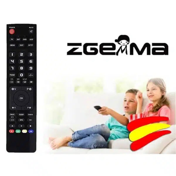 Mando para SAT/DTT ZGEMMA STAR-H2