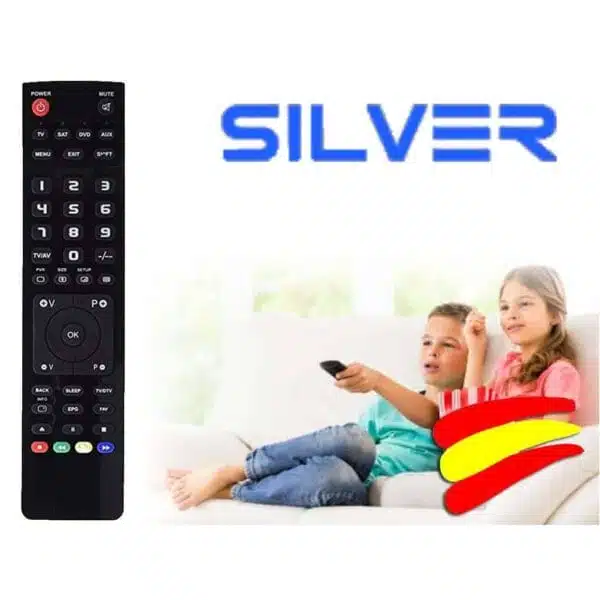 Mando para TV SILVER INFR.REM.CONTR.
