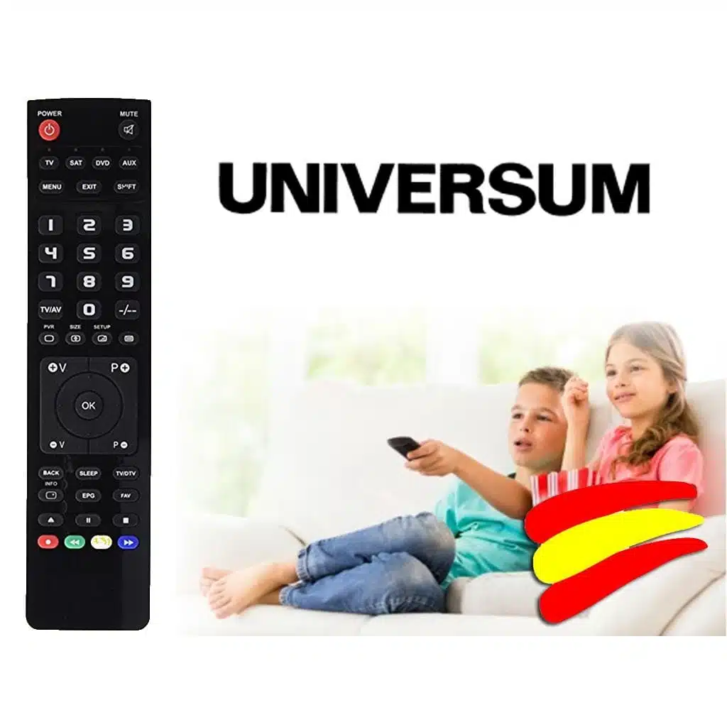Mando para SAT/DTT UNIVERSUM DVB-T2611UNIVERSL 1 Mando para SAT/DTT UNIVERSUM DVB-T2611UNIVERSL